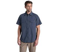 Craghoppers Men's Kiwi II SS Shirts, Ombre Blue, 4XL Plus