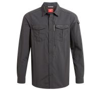 Craghoppers Men's Nosilife Adventure Long Sleeved Shirt III Black Pepper L