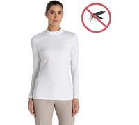Craghoppers Nosilife Mock Neck Langarm-t-shirt 42 White