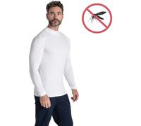 Craghoppers Nosilife Long Sleeved Mock Neck Top white (900) L