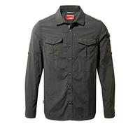 Craghoppers NosiLife Adventure II Langarmhemd Herren black pepper XL 2021 Langarm Hemden