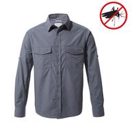 Craghoppers Kiwi Langarmhemd Herren blau 3XL