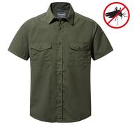 Craghoppers NosiDefence Kiwi Shirt Kurzarm Hemd Herren Insektenabwehr Cedar XXL
