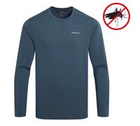 Craghoppers Nosilife Abel Langarm-t-shirt L Blue Stone