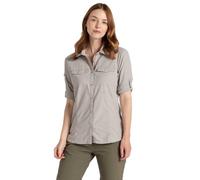 Craghoppers - Women's Nosilife Adventure Langarm Bluse III - Bluse, Gr. M 38, grau (SoftMushroom)