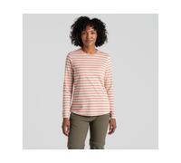 Craghoppers | NosiLife Akona Langarmshirt für Damen, UK16=EU42 clay stripe