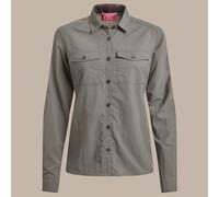 Craghoppers Nosilife Loukkos Adventure Bluse Damen Insektenabwehr Vert 46