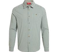 Craghoppers Nosilife Nuoro Check Langarmhemd Lichen Green / Ecru Check 2XL (CMS724-107-XXL)