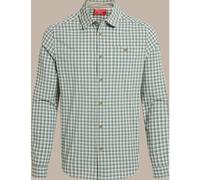 Craghoppers Nosilife Nuoro Check Langarmhemd Lichen Green / Ecru Check 2XL (CMS724-107-XXL)