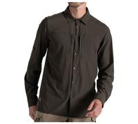 Craghoppers Nosilife Pro V Langarmhemd M Woodland Green