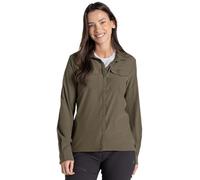 Craghoppers Nosilife Pro V Langarmhemd 44 Wild Olive