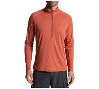 Craghoppers - Nosilife Solarshield+ Half Zip Top - Longsleeve, Gr. XL, rot (DarkSahara)