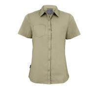 Craghoppers Womens/Ladies Expert Kiwi Kurzarm-Shirt (Pebble Brown) EU 42 / UK 14