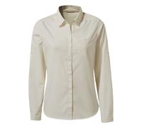 Craghoppers Womens/Ladies Kiwi II Langarm-Shirt (Sea Salt White) EU 38 / UK 10