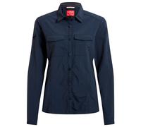 Craghoppers - Women's Nosilife Adventure Langarm Bluse III - Bluse, Gr. XS 34, blau (BlueNavy)