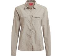 Craghoppers Women's Nosilife Adventure Long Sleeved Shirt III Soft Mushroom 18