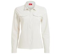 Craghoppers - Women's Nosilife Pro Langarm Bluse V - Bluse, Gr. XS 34, weiß (Seasalt)