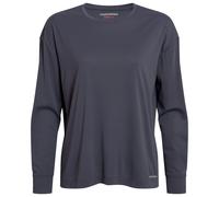 Craghoppers - Women's Nosilife Solarshield+ L/S T-Shirt - Longsleeve, Gr. M 38, blau/grau (Anthracite)