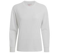 Craghoppers - Women's Nosilife Solarshield+ L/S T-Shirt - Longsleeve, Gr. S 36, grau (White)