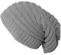 CRAZY LIZARD Rasta Hut für Dreadlocks. Unifarbener Bob Marley Hut. Dreadlock Accessoires Tams Beanie Mütze für Herren. Hüte im jamaikanischen Stil für Damen und Herren. Silber