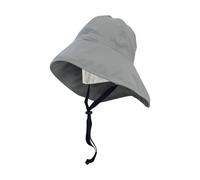 crazy4sailing Südwester Regenhut Herren & Damen Storm Graphit S - Wasserdichter Segelhut mit Futter & Kinnband - Klassischer Ölzeug Regenhut für Segeln, Angeln & Outdoor - Winddicht & Atmungsaktiv