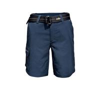crazy4sailing Unisex Deck Segel-Shorts - schnelltrocknend, Ultraleicht & Stretchy, UPF 40 Schutz, Abriebfest verstärkter Sitz, praktische Taschen, elastischer Bund inkl. Gürtel Navy XL Überlänge