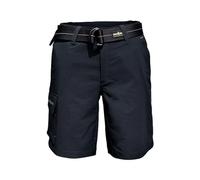 crazy4sailing Unisex Deck Segel-Shorts - schnelltrocknend, Ultraleicht & Stretchy, UPF 40 Schutz, Abriebfest verstärkter Sitz, praktische Taschen, elastischer Bund inkl. Gürtel Carbon M