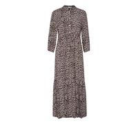 Cream Damen Kleid CRAlora Damen Kleid 3/4 Arm Print Maxikleid Casual Maxi A-Linie Leo 3/4 Ärmel