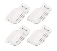 Create idea 4 Stück Spulenhaken-Abdeckplatten, Kompatibel mit Brother BC1000, BM2600, BX2925PRW, CE1100PRW, FS100WT, LB6800PRW, Kompatibel mit Babylock L137A, BLL2, BLR3, BLQC