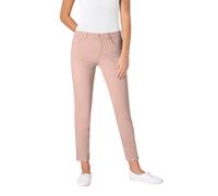 Stretch-Jeans ASCARI, Damen, Gr. 20, Kurzgrößen, rosa (rosé), 91% Baumwolle, 6% Polyester, 3% Elasthan, unifarben, lang, Jeans (87749361-20) rosé