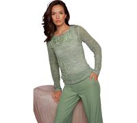 creation L Pullover in Grün - Größe 48 | Damen Pullover Cardigans