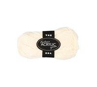Creativ Company Acrylic yarn Off-White 50gr 80m