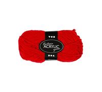 Creativ Company Acrylic yarn Red 50gr 80m