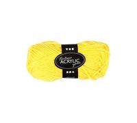 Creativ Company Acrylic Yarn Yellow 50gr 80m