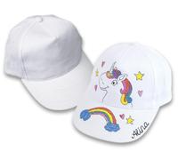 creativ company Baseballcap zum Bemalen aus Baumwolle, Setgröße: 1 Stück