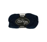 Creativ Company Cotton yarn Dark blue 50gr 170m