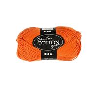 Creativ Company Cotton yarn Orange 50gr 170m