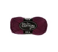 Creativ Company Cotton yarn Plum 50gr 170m
