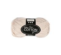 Creativ Company Cotton yarn Sand colour 50gr 170m