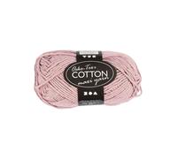 Creativ Company Cotton yarn Size 8/8 L: 80-85 M Lavender - 50gr.