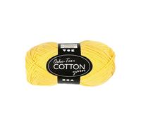 Creativ Company Cotton yarn Yellow 50gr 170m