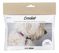 Creativ Company DIY Sets Stricken & Häkeln Mini Kreativ Set Häkeln , Hundehalsband, Kreativ Box