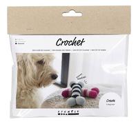 Creativ Company DIY Sets Stricken & Häkeln Mini Kreativ Set Häkeln , Hundeknochen, Kreativ Box