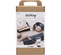 Creativ Company DIY Sets Stricken & Häkeln Starter Kreativ Set Stricken, Kreativ Box