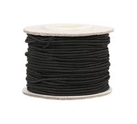 Creativ Company Elastic Thickness 1mm Black 25m