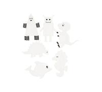 Creativ Company Embroidery figures Animals and Robots 18 pcs.