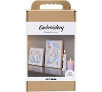 Creativ Company Kreativ Set Stickereien Bilder Pastellfarben