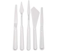 Creativ Company Plastik Spachtel, L 17-20 cm, B 13-33 mm, Weiß, 1 Stk