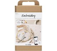 Creativ Embroidery Starter Craft Kit Beige