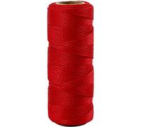 Creative 503485 Bambuskordel, rot, 65 m Länge, 1 mm Stärke